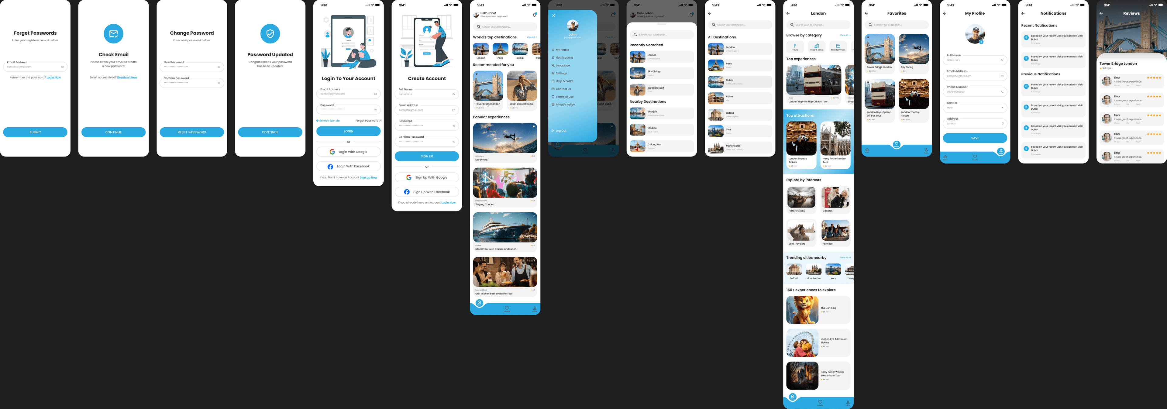 REACT NATIVE Travel Recommendation App