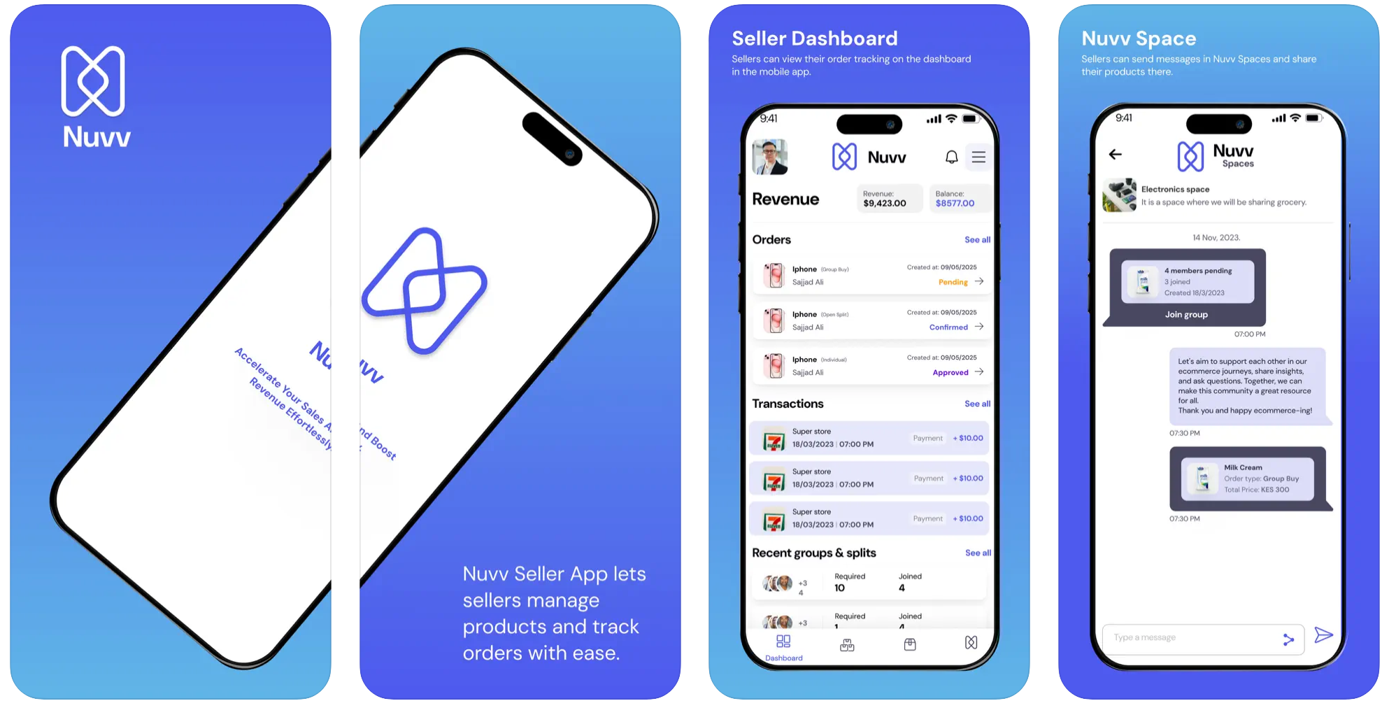 Nuvv Seller App